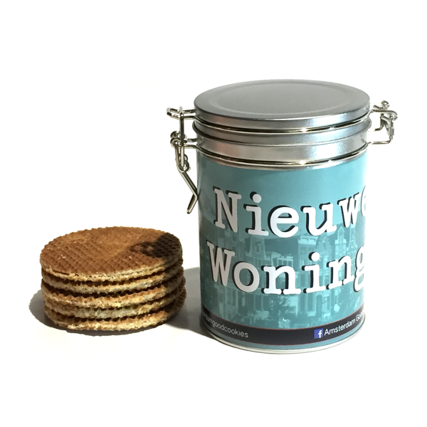 Stroopwafel tin - New Home