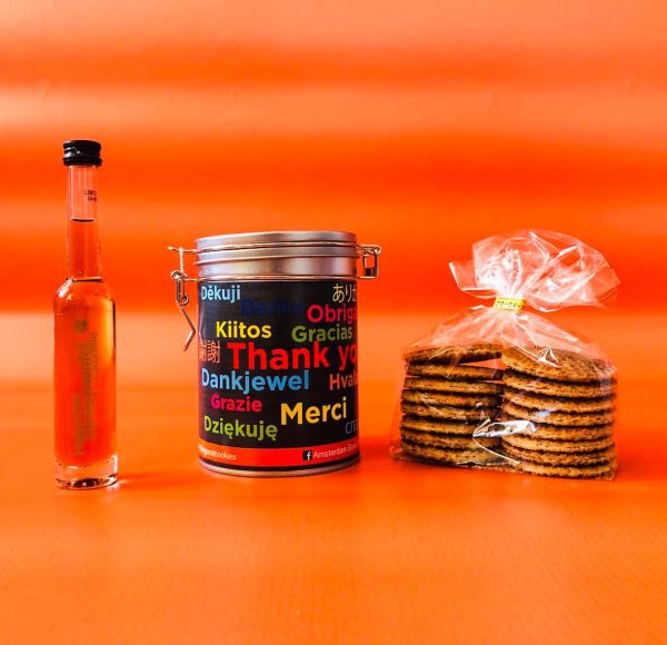 Stroopwafel pakket - Dank je wel - midi stroopwafels