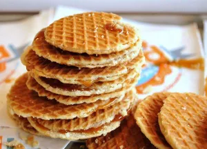 What is the history of the syrup waffle